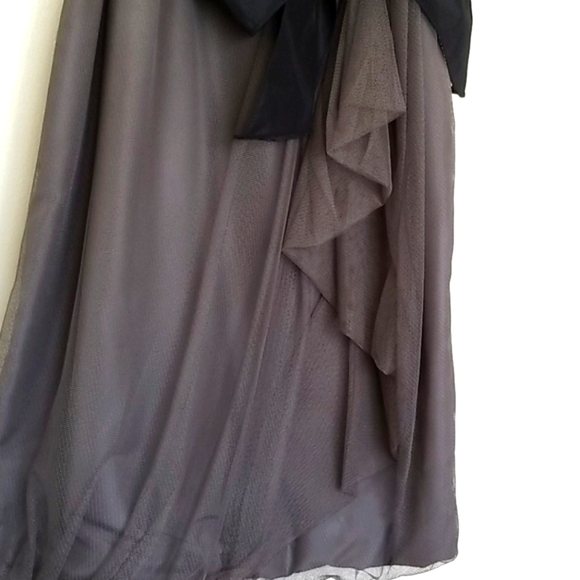 VERA WANG Gray Dress 4 - Picture 4 of 6
